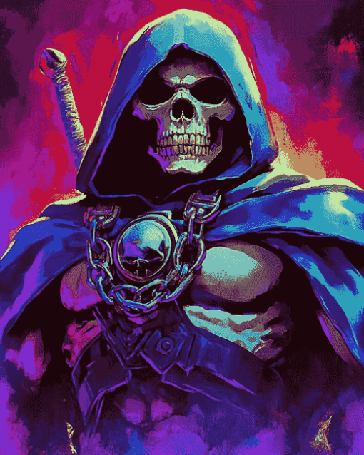 Skeletor Animation Diamond Painting