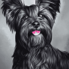 Skye Terrier Puppy Diamond Painting