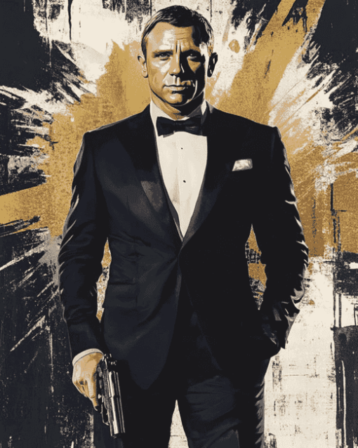 Skyfall Poster Diamond Painting