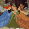 Sleeping Beauty Fairy Diamond Painting