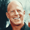 Smiling Bruce Willis Diamond Painting