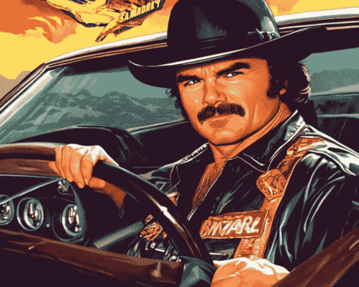 Smokey and the Bandit Movie Diamond Painting