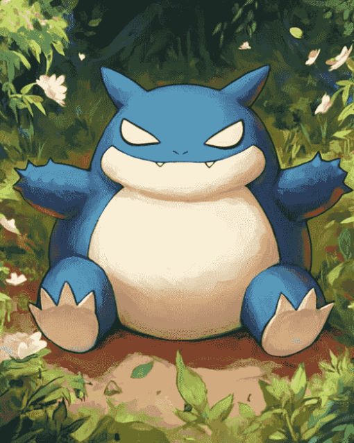 Snorlax Pokemon Diamond Painting