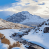 Snowdonia Winter Landscape Diamond Painting