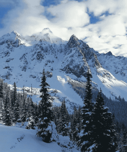 Snowy Mountains National Park Diamond Painting