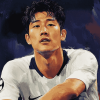 Son Heung Min Sports Legend Diamond Painting