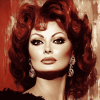 Sophia Loren Iconic Style Diamond Painting