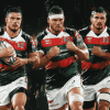 South Sydney Rabbitohs Football Players Diamond Painting