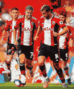 Southampton Footballers Diamond Painting