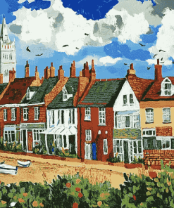 Southwold Houses Diamond Painting