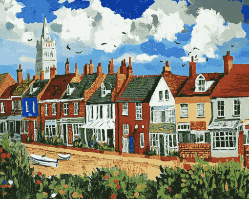 Southwold Houses Diamond Painting