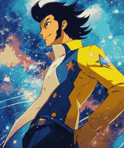 Space Dandy Anime Diamond Painting