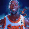 Space Jam Michael Jordan Diamond Painting