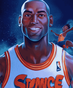 Space Jam Michael Jordan Diamond Painting