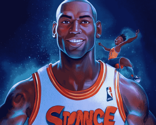 Space Jam Michael Jordan Diamond Painting