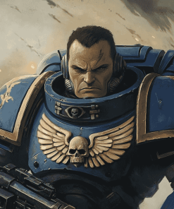 Space Marine Films Diamond Painting