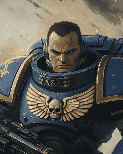 Space Marine Films Diamond Painting