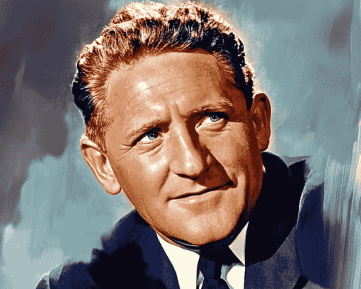 Spencer Tracy Celebrity Diamond Painting