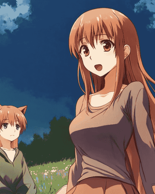 Spice And Wolf Anime Series Diamond Painting