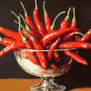 Spicy Chili Peppers Diamond Painting