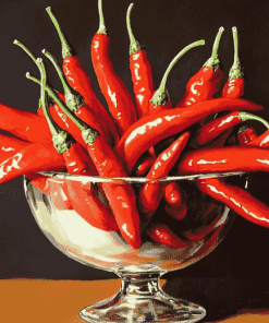 Spicy Chili Peppers Diamond Painting