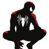 Spider Man Silhouette Superhero Diamond Painting