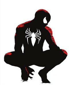 Spider Man Silhouette Superhero Diamond Painting