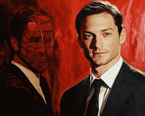 Spiderman Tobey Maguire Diamond Painting