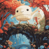 Spirited Kodama Fantasy Diamond Painting