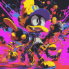 Splat Colorful Animation Diamond Painting