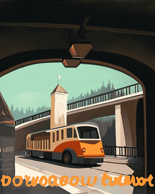 Spreuer Bridge Scenic Diamond Painting