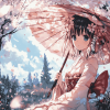 Spring Fairy Anime Art Diamond Painting