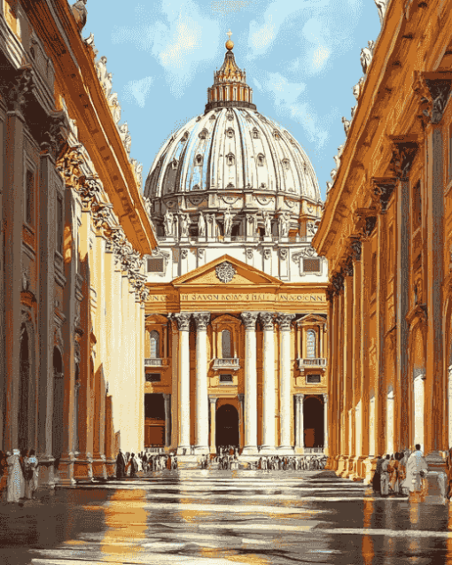 St Peters Basilica Diamond Painting