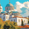 St Sava Cathedral Belgrade Diamond Painting