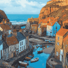 Staithes Sunset Views Diamond Painting