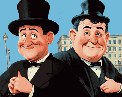 Stan And Ollie Movie Diamond Painting