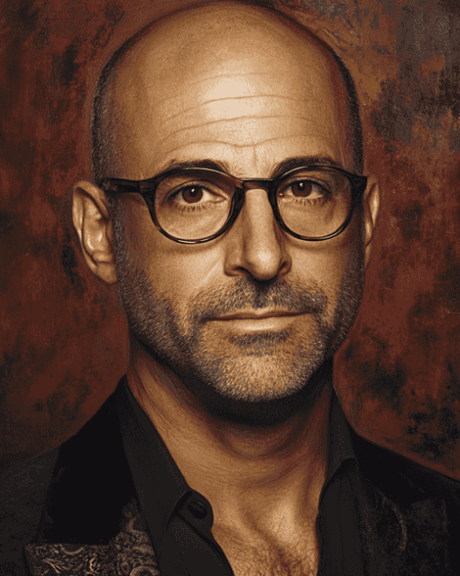 Stanley Tucci Celebrated Diamond Painting