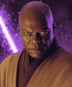 Star Wars Mace Windu Diamond Painting