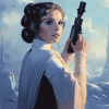 Star Wars Princess Leia Diamond Painting