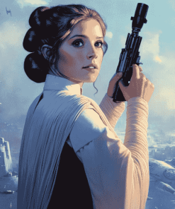 Star Wars Princess Leia Diamond Painting