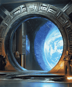 Stargate Atlantis Sci-Fi Series Diamond Painting