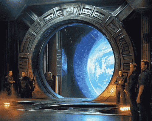 Stargate Atlantis Sci-Fi Series Diamond Painting