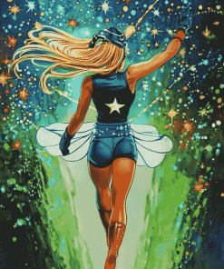 Stargirl Fantasy Animation Diamond Painting