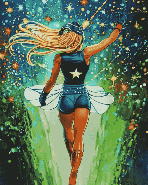 Stargirl Fantasy Animation Diamond Painting