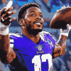 Stefon Diggs Sports Icon Diamond Painting