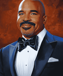 Steve Harvey Comedians Diamond Painting