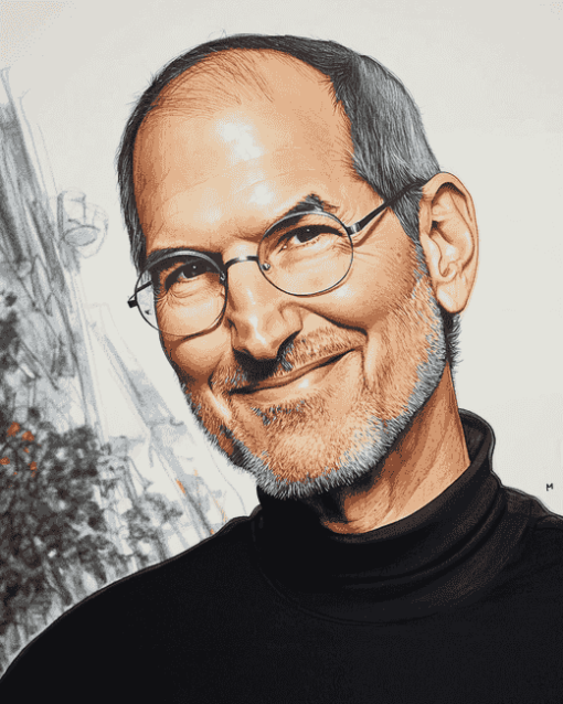 Steve Jobs Creative Icon Diamond Painting