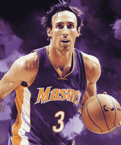 Steve Nash Sports Icon Diamond Painting