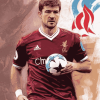 Steven Gerrard Aston Villa Legend Diamond Painting