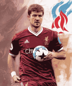 Steven Gerrard Aston Villa Legend Diamond Painting